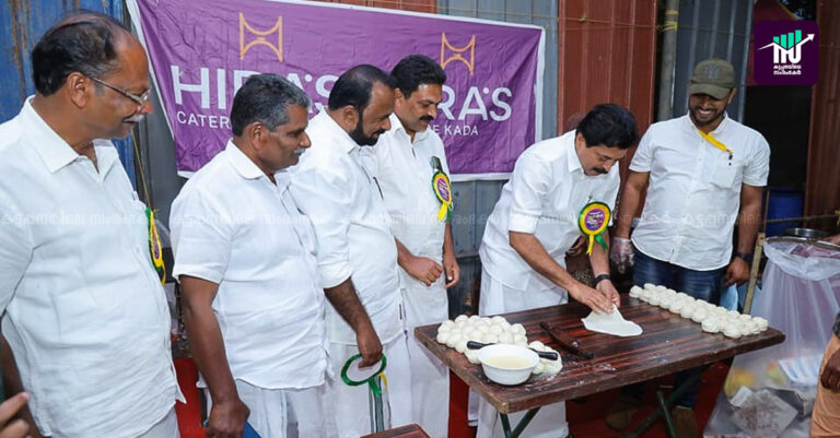 പൊറോട്ടയടിച്ചു റോഷി മന്ത്രി..വീഡിയോ വൈറല്‍