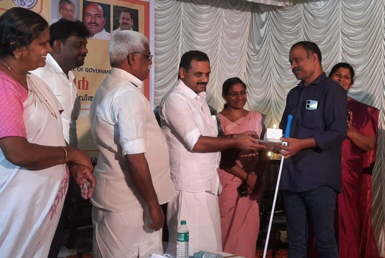 ഭിന്നശേഷി സഹായ ഉപകരണ വിതരണ ക്യാമ്പ് തുടങ്ങി